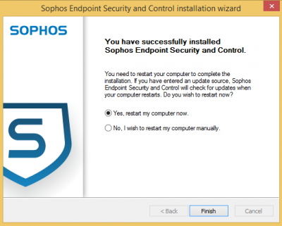 Sophos Install On Windows 10